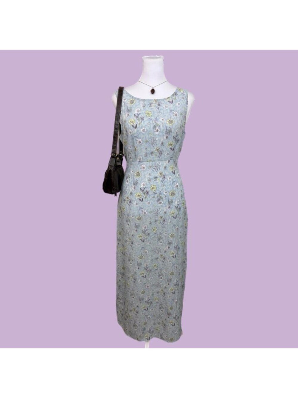 90s ditsy floral cottagecore dress
